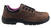 AVENGER WMNS LACEUP OXFORD BRN