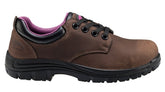 AVENGER WMNS LACEUP OXFORD BRN