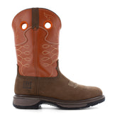 FRYE BRN WESTERN EH BOOT