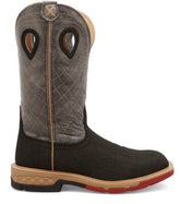 TWISTED X MNS WESTERN AT GREY