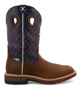 TWISTED X MNS ST MOCHA/NAVY