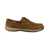 ROCKPORT MENS BROWN BOAT SHOE