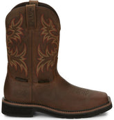 JUSTIN MNS DRILLR ST WP BROWN