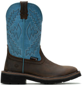 WOLVERINE WMNS RANCHER BLUE WP