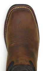 THORGOOD SQR TOE BRN WELLY