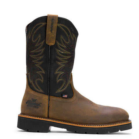 THORGOOD SQR TOE BRN WELLY