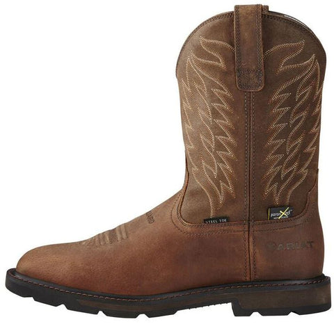ARIAT BRN EH PULL-ON MET