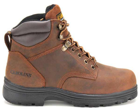 CAROLINA 6" BRN MET SR ST BOOT