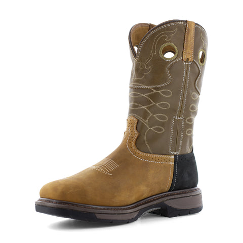 FRYE BROWN WESTERN EH SR MET