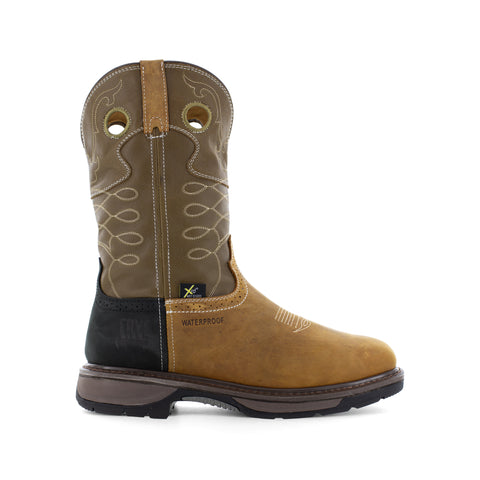FRYE BROWN WESTERN EH SR MET
