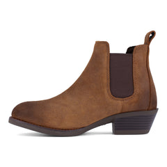 FRYE WMNS BRN ST CHELSEA BOOT