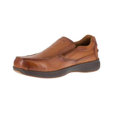 FLORSHEIM BROWN SD SR SLIP-ON