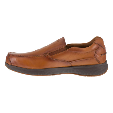 FLORSHEIM BROWN SD SR SLIP-ON