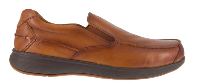 FLORSHEIM BROWN SD SR SLIP-ON