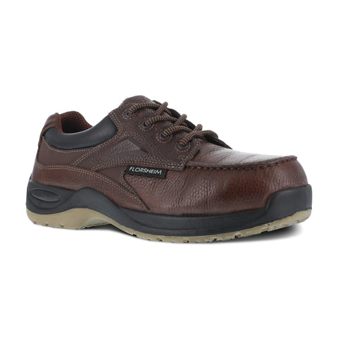 BROWN MOC TOE OXFORD