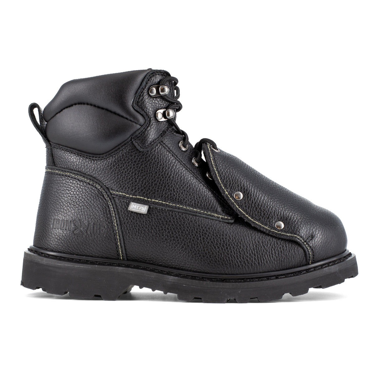 6 INCH BLACK EXT. MET BOOT