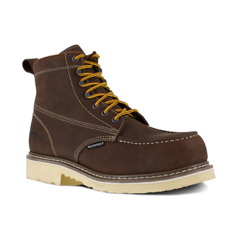 IRON AGE BRN 6" WP 90 HEEL EH