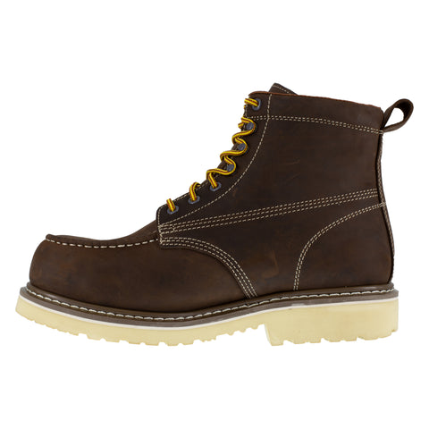 IRON AGE BRN 6" WP 90 HEEL EH