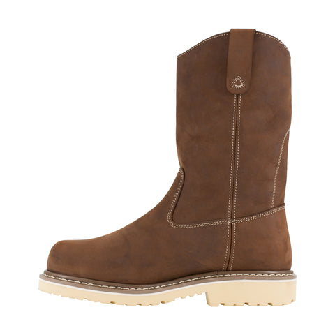 IRON AGE BROWN PULL-ON 90 HEEL