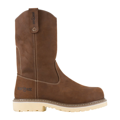 IRON AGE BROWN PULL-ON 90 HEEL