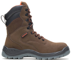 HYTEST BRN 8" LACE EH SR BOOT