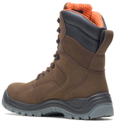 HYTEST BRN 8" LACE EH SR BOOT