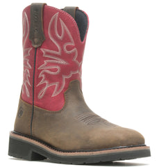 HYTEST WMNS BRN RED PULL-ON