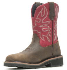 HYTEST WMNS BRN RED PULL-ON