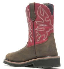 HYTEST WMNS BRN RED PULL-ON