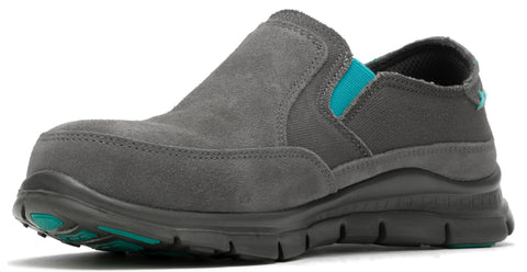 HYTEST WOMENS GREY EH SLIP ON