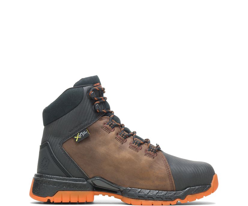 FOOTREST 2.0 6" WP MET BRN/OR