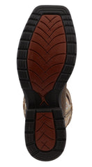 TWISTED X BROWN ALLOY SQR TOE