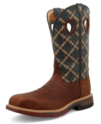 TWISTED X 12" WESTERN MOCHA