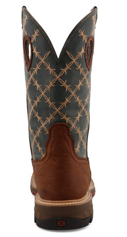 TWISTED X 12" WESTERN MOCHA