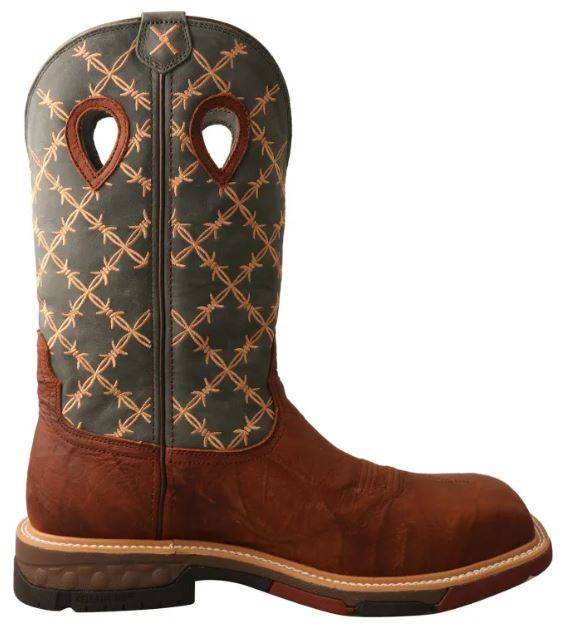 TWISTED X 12" WESTERN MOCHA