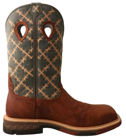 TWISTED X 12" WESTERN MOCHA