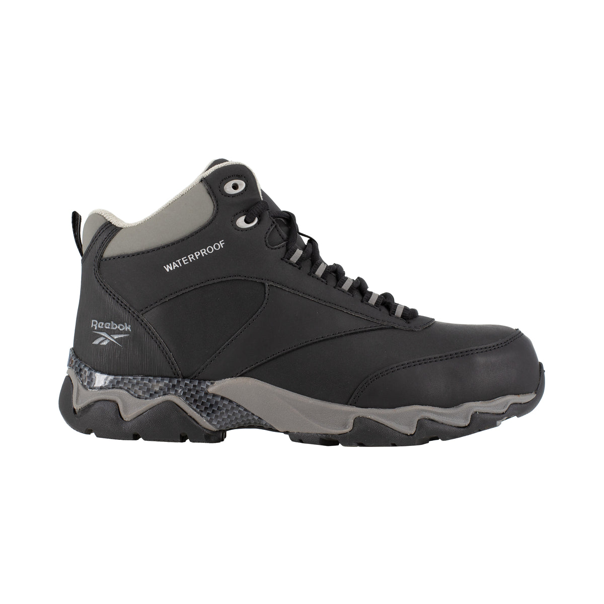 BLACK EH COMP TOE HIKER