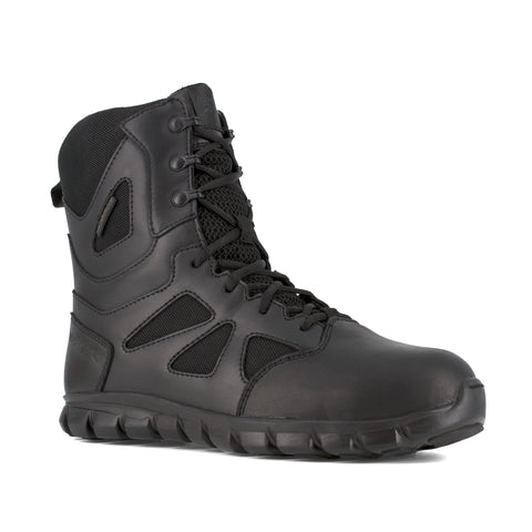 BLACK 8" WP COMP SIDE ZIPPER