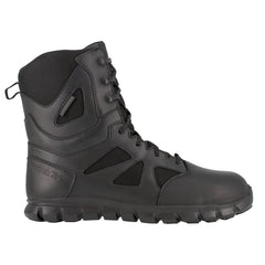 REEBOK MENS BLK 8" ZIP BOOT