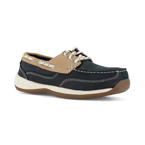 NAVY BOAT SHOE