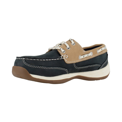NAVY BOAT SHOE
