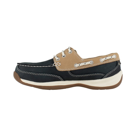 NAVY BOAT SHOE