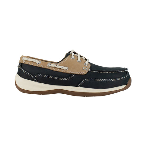 NAVY BOAT SHOE