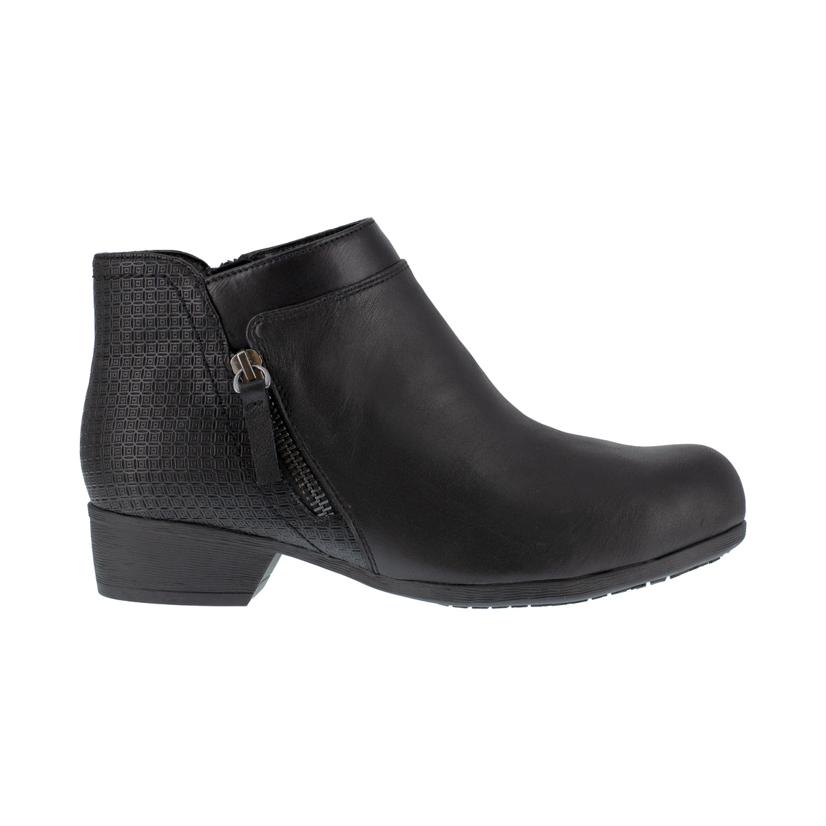 BLACK EH SR WOMENS SIDE ZIP