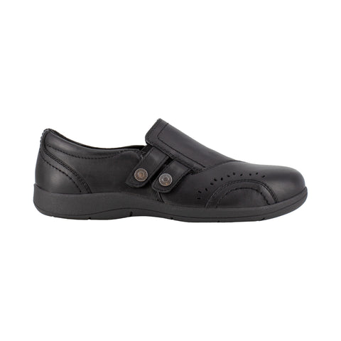 BLACK WOMENS EH SR OXFORD