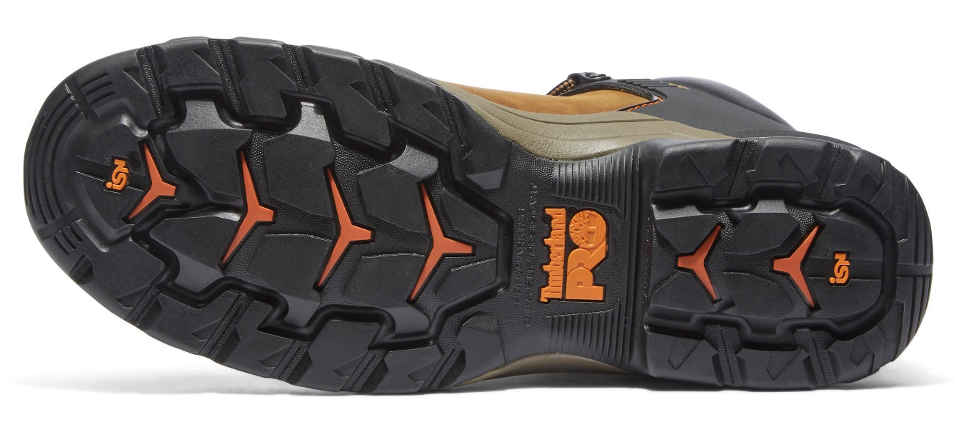 MENS BRN 6" WP COMP TOE BOOT