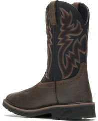 WOLVERINE BLACK/BRN WP PULL-ON