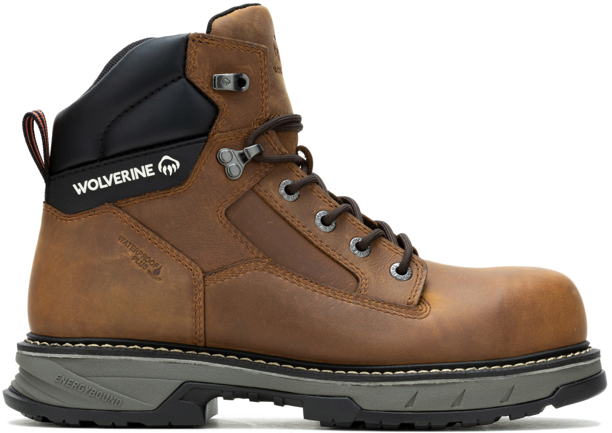 WOLVERINE MENS REFRCE BROWN 6"