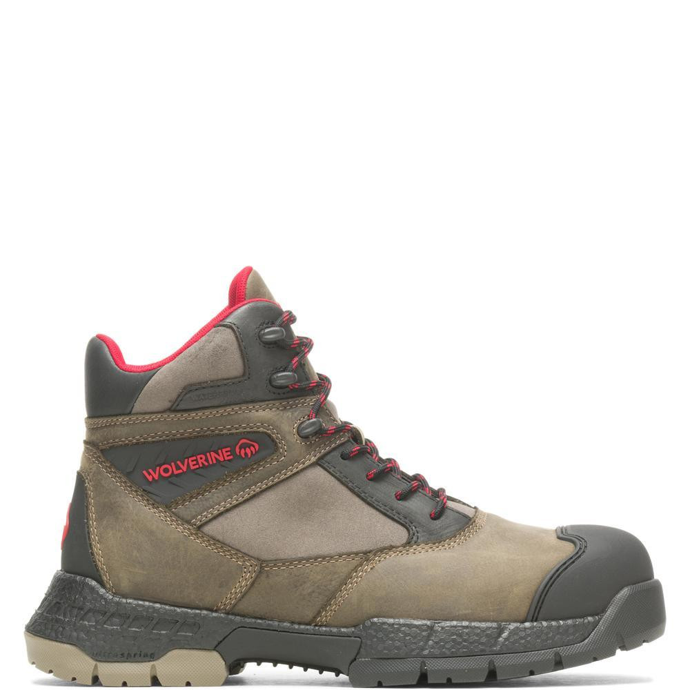 WOLVERINE GRAY 6" COMP EH BOOT